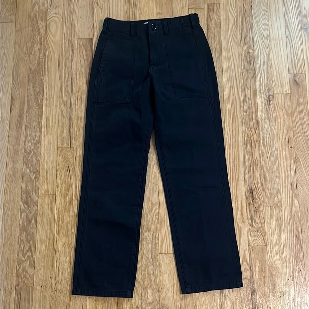 Alex Mill Black Neil Utility Pants Sz 00